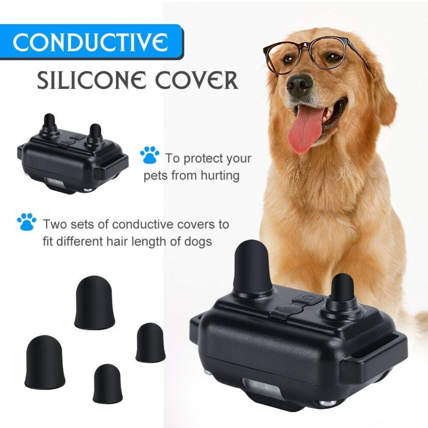 NEW 2600 FT Remote Dog Shock Training Collar Rechargeable Waterproof
